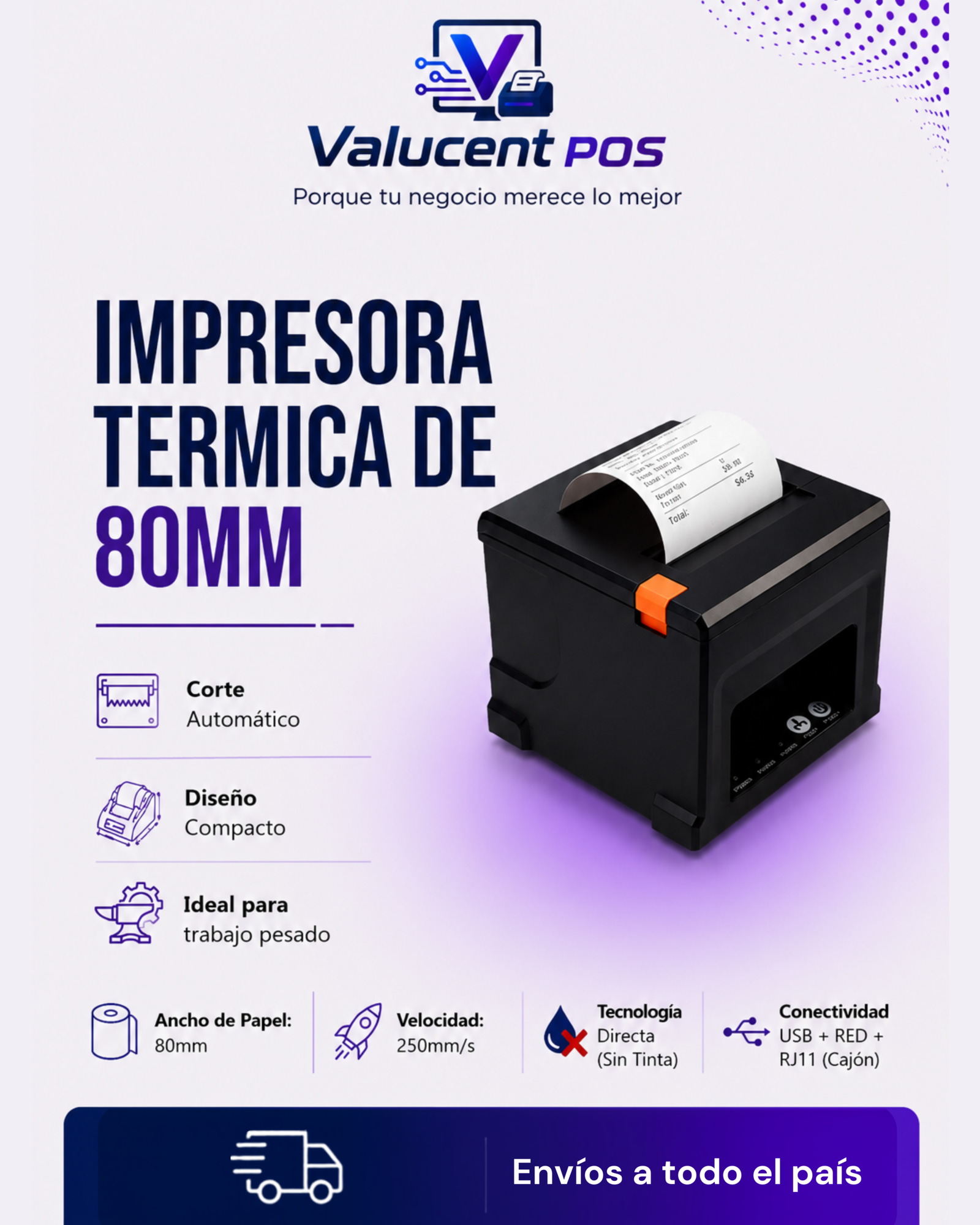Impresora Térmica 80mm