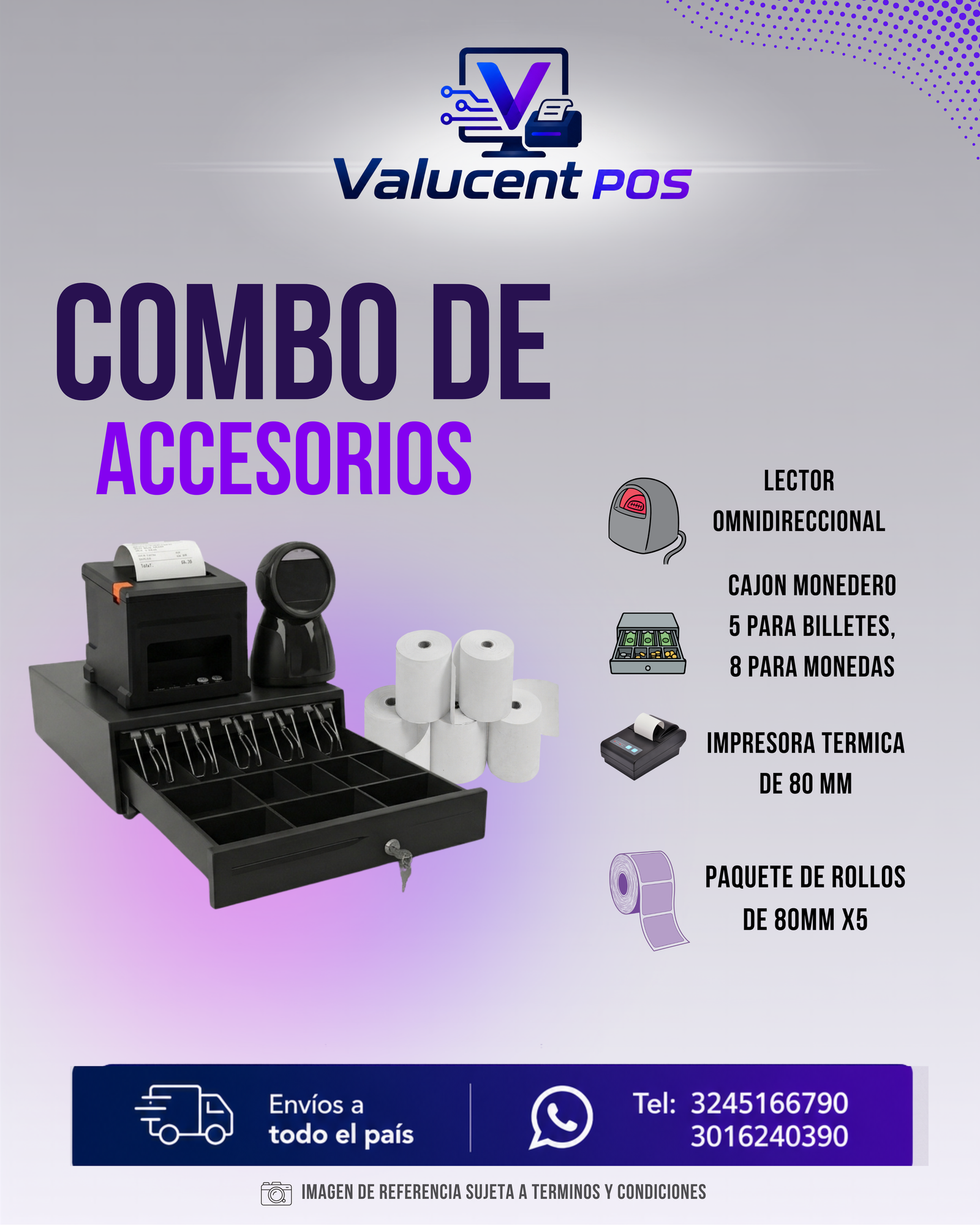 Combo de Accesorios