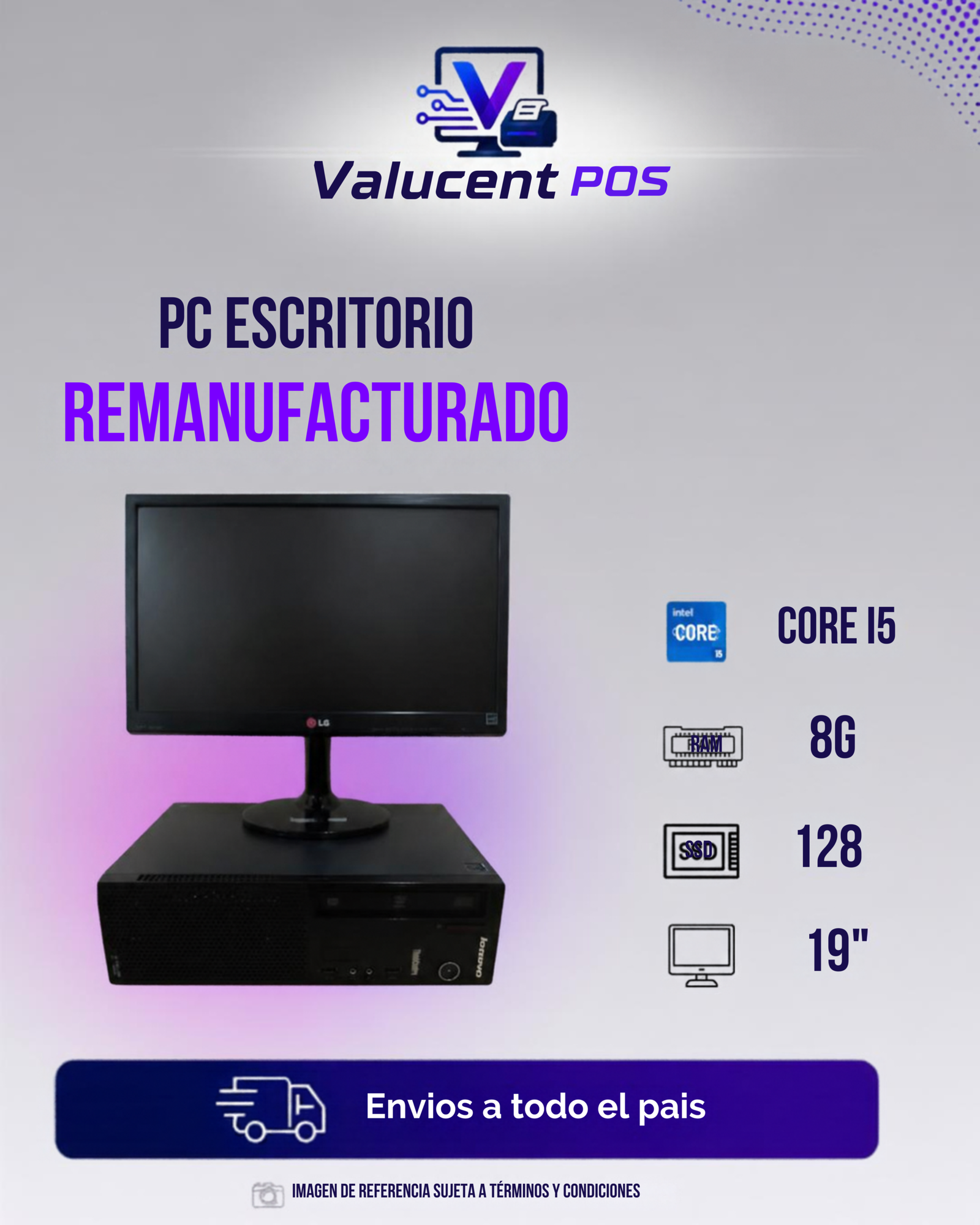 Computador Escritorio Remanufacturado